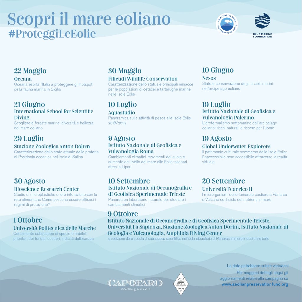 Calendario Proteggi Le Eolie